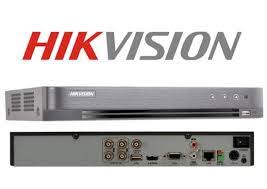 Dvr Hikvision 4 Channels Turbo HD Jusqu'à 3MP HDTVI/CVI/AHD/CVBS, 1sata